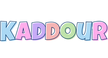 Kaddour pastel logo