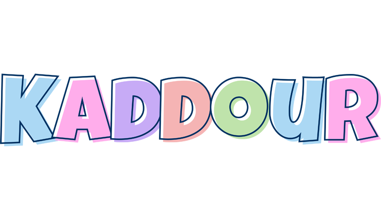 Kaddour pastel logo
