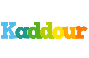 Kaddour rainbows logo
