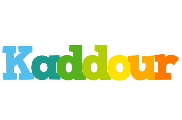 Kaddour rainbows logo
