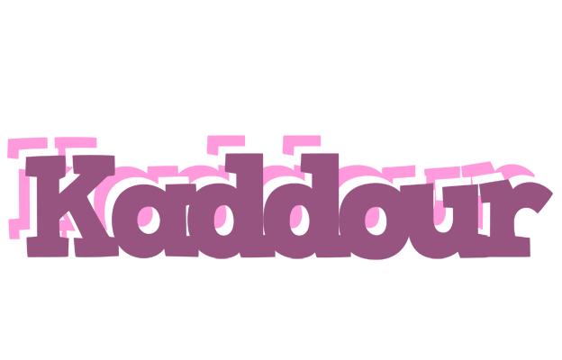 Kaddour relaxing logo