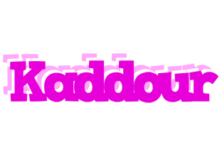 Kaddour rumba logo