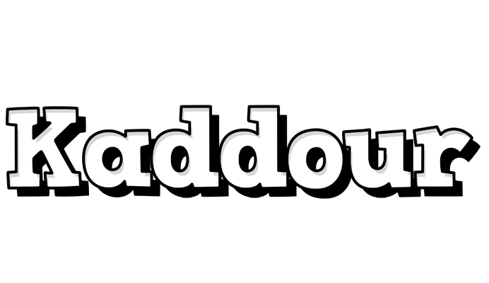 Kaddour snowing logo