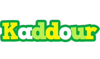 Kaddour soccer logo