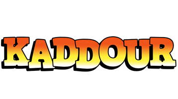 Kaddour sunset logo