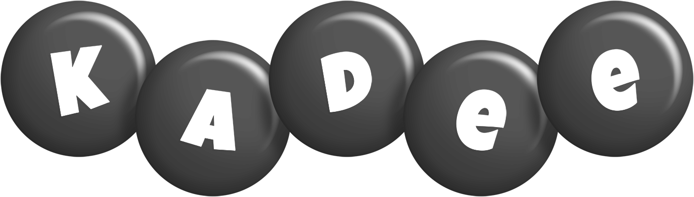 Kadee candy-black logo