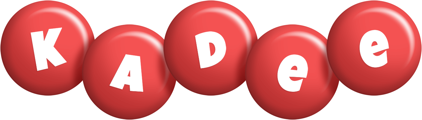 Kadee candy-red logo