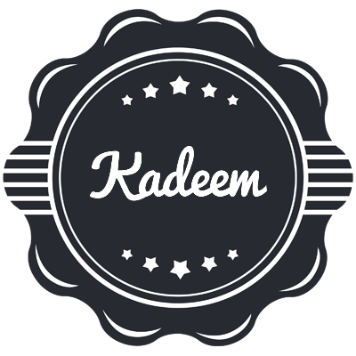 Kadeem badge logo