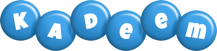 Kadeem candy-blue logo