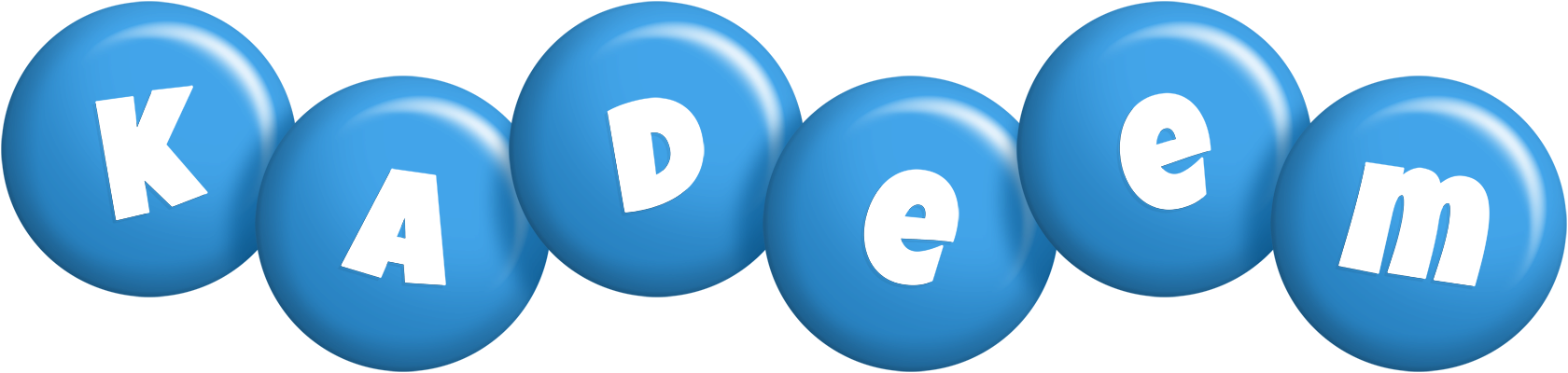 Kadeem candy-blue logo