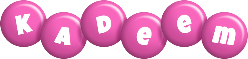 Kadeem candy-pink logo