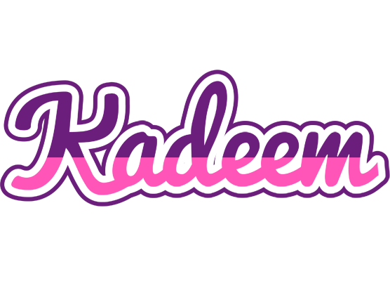 Kadeem cheerful logo