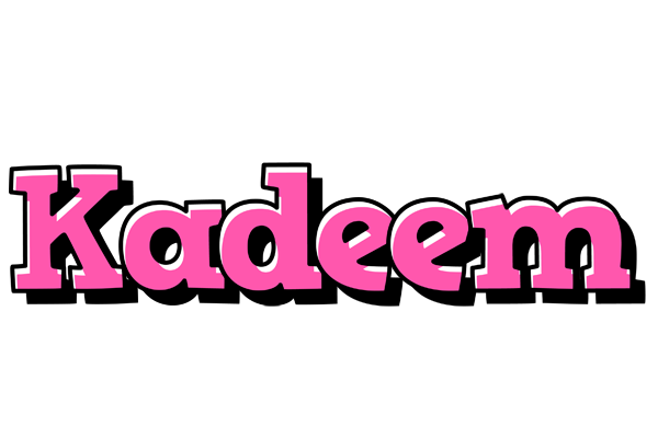 Kadeem girlish logo