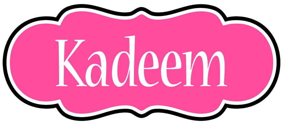Kadeem invitation logo