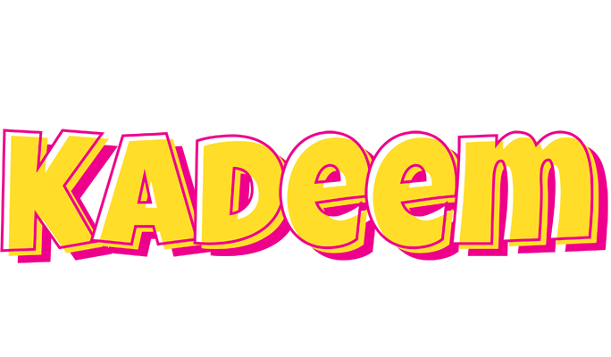 Kadeem kaboom logo
