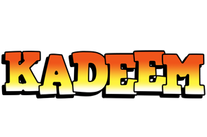 Kadeem sunset logo