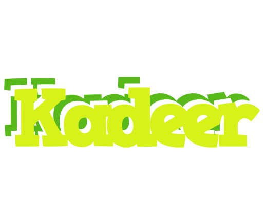 Kadeer citrus logo