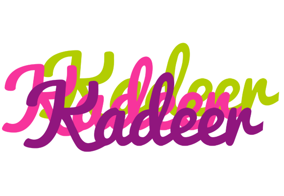 Kadeer flowers logo