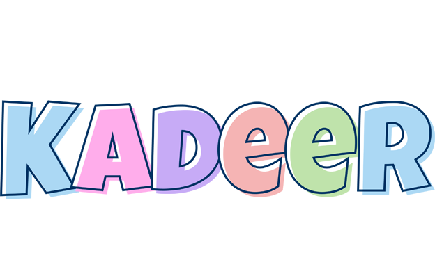 Kadeer pastel logo