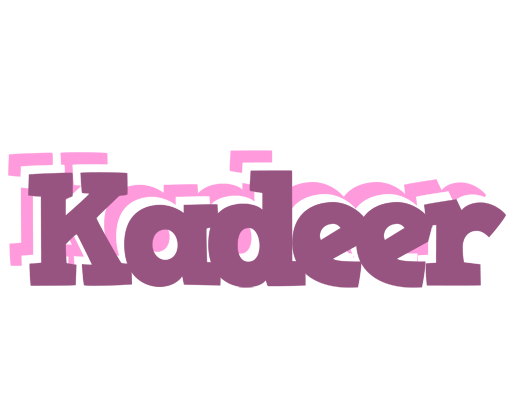 Kadeer relaxing logo