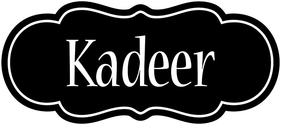 Kadeer welcome logo