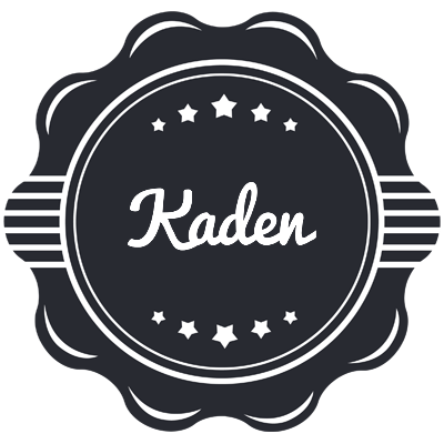 Kaden badge logo