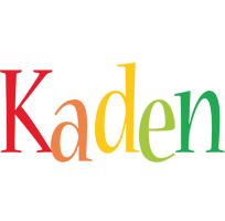 Kaden birthday logo