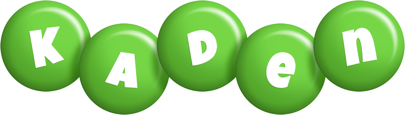 Kaden candy-green logo
