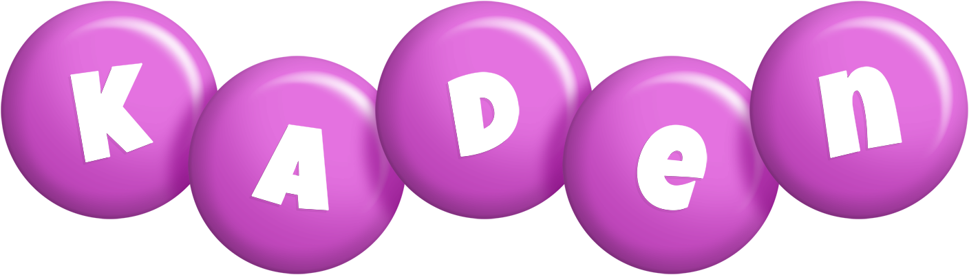 Kaden candy-purple logo