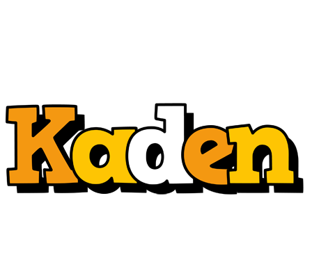 Kaden cartoon logo