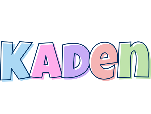 Kaden pastel logo