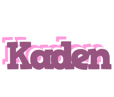 Kaden relaxing logo