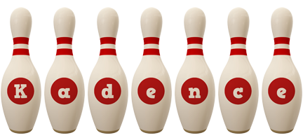 Kadence bowling-pin logo