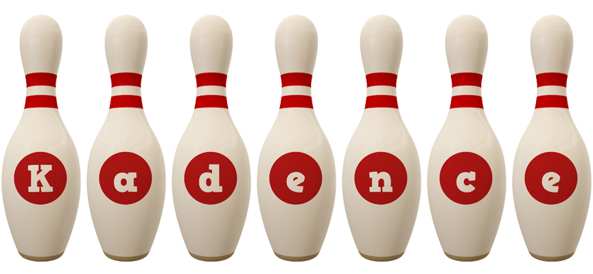 Kadence bowling-pin logo