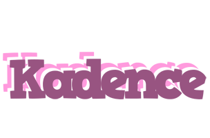 Kadence relaxing logo