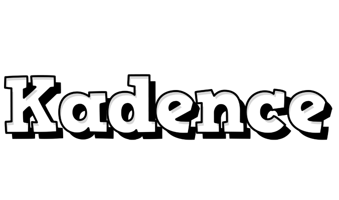 Kadence snowing logo