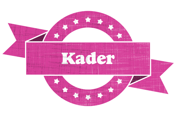 Kader beauty logo