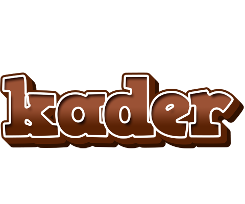 Kader brownie logo