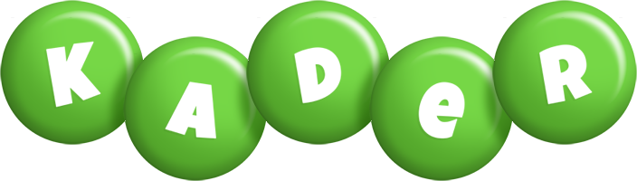 Kader candy-green logo