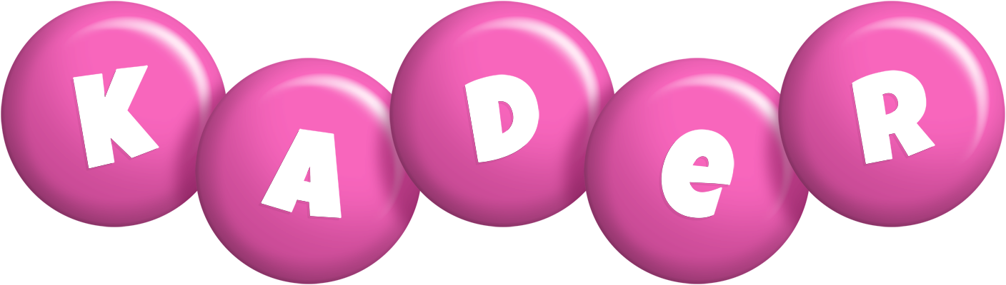 Kader candy-pink logo