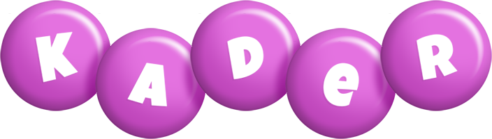 Kader candy-purple logo
