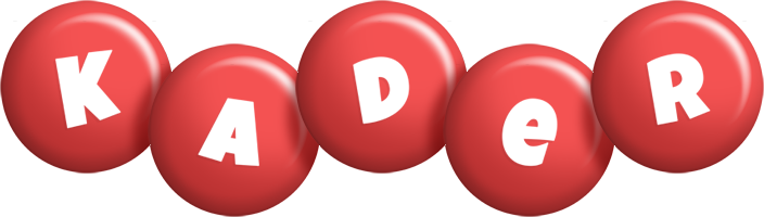 Kader candy-red logo