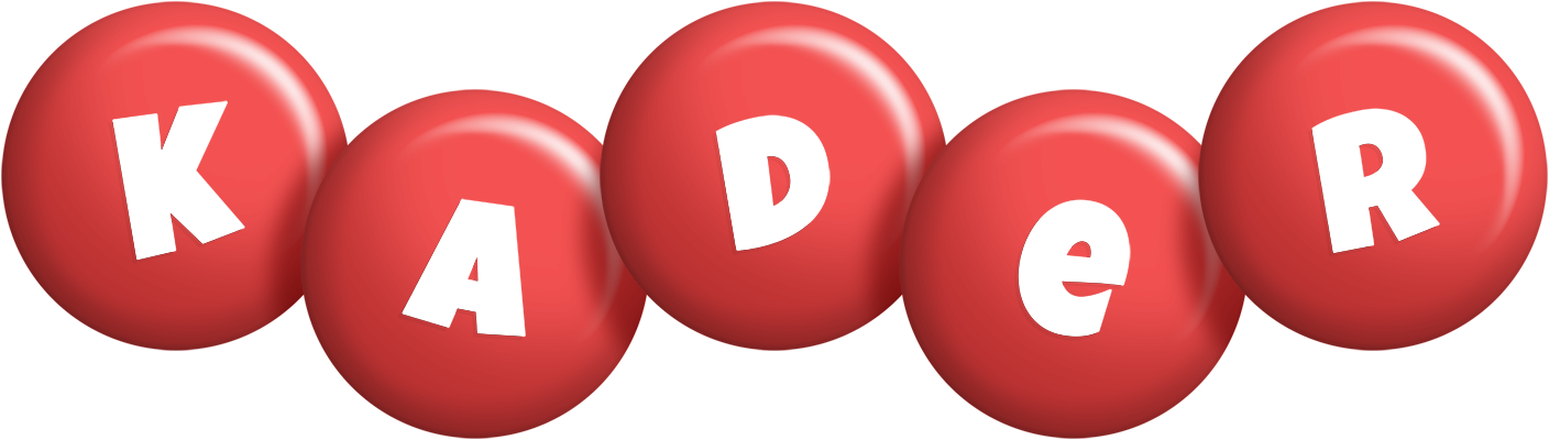 Kader candy-red logo