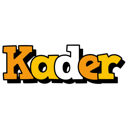 Kader cartoon logo