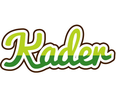 Kader golfing logo