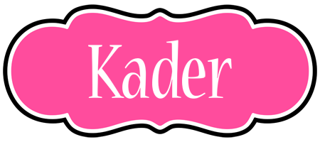 Kader invitation logo