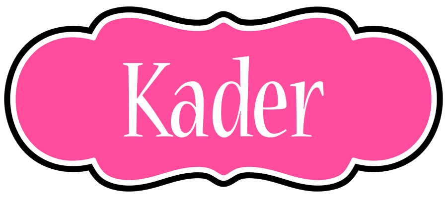 Kader invitation logo