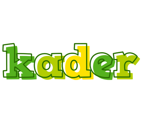 Kader juice logo