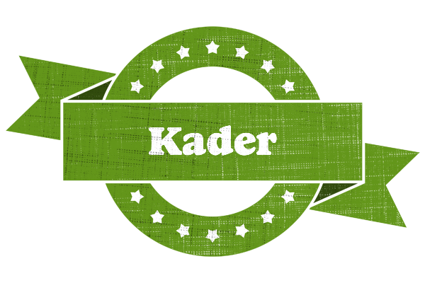 Kader natural logo