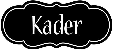 Kader welcome logo